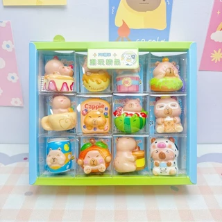 ขนมปังน่ารัก Squishy ชุดของเล่นการ์ตูนเบเกอรี่ช้า Rising บีบความเครียดบรรเทาพวงกุญแจอาหารนุ่ม Squishies ของขวัญสําหรับเด็ก