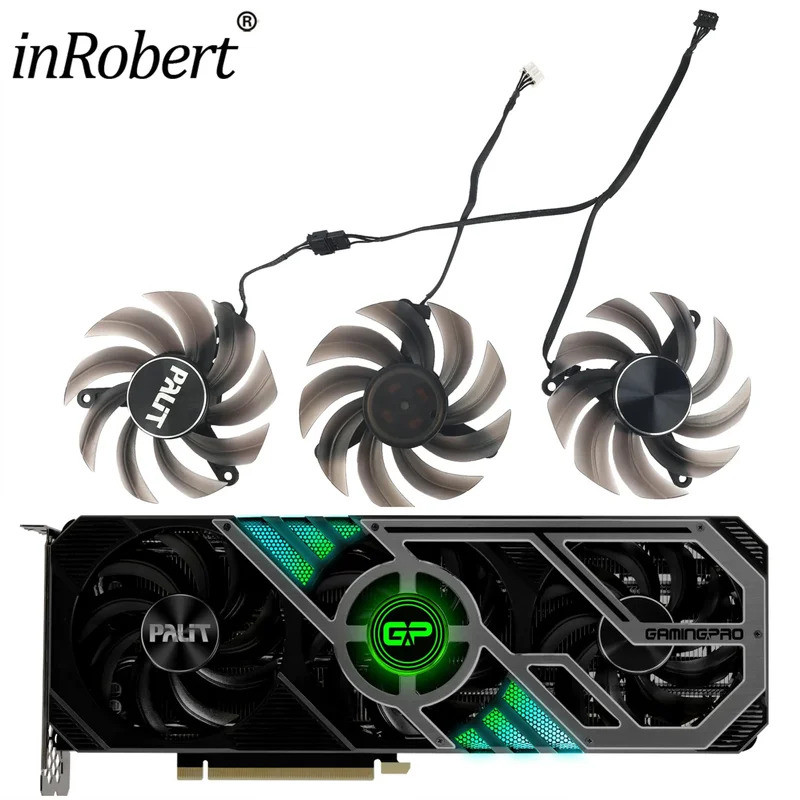 *ใหม่ 82MM R​TX3090 FD8015U12D การ์ดพัดลมสําหรับ PALIT GeForce RTX 3090 24GB GamingPro OC กราฟิกการ์