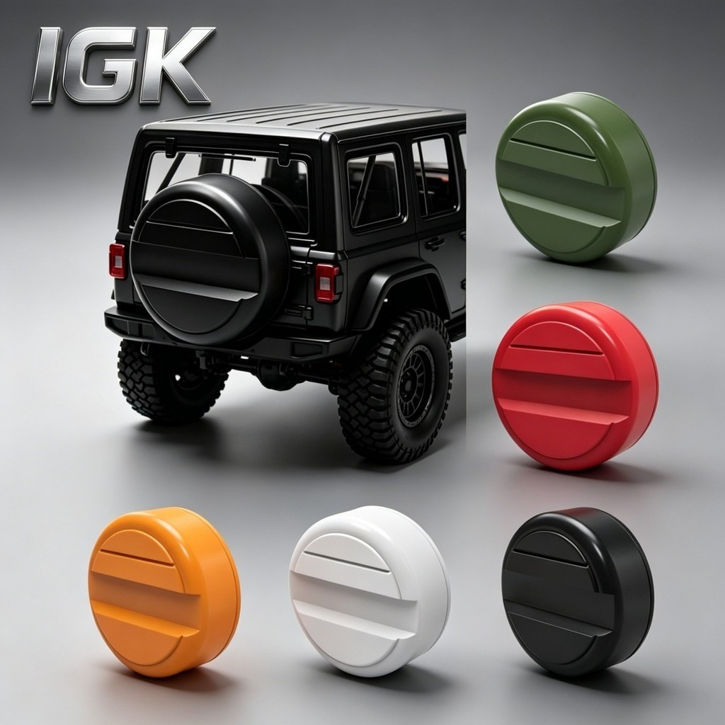 1/10 RC Crawler Hard พลาสติกยางอะไหล่,ด้านหลัง Mount Shell สําหรับ Axial SCX10 Traxxas TRX4 รถบรรทุก
