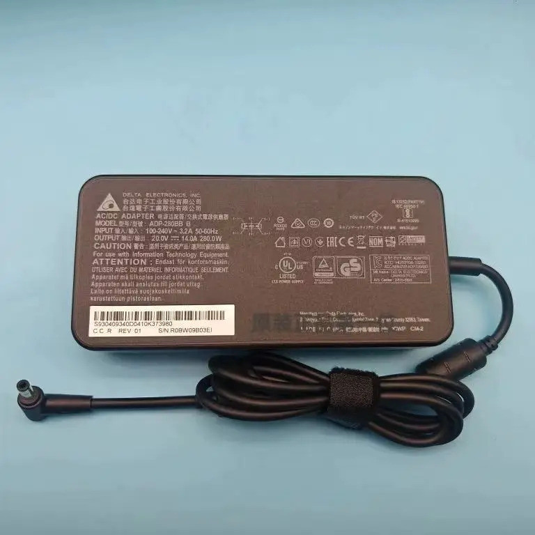 ใหม่ Original Delta ADP-280BB B A18-280P1A 280W 20V 14A อะแดปเตอร์ AC แล็ปท็อปชาร์จสําหรับ Gigabyte 