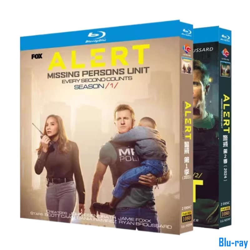 [BRAND NEW SEALED] American Drama Alert: Missing Persons Unit Season 1-2(2023-2024) 4-Disc Blu-ray B