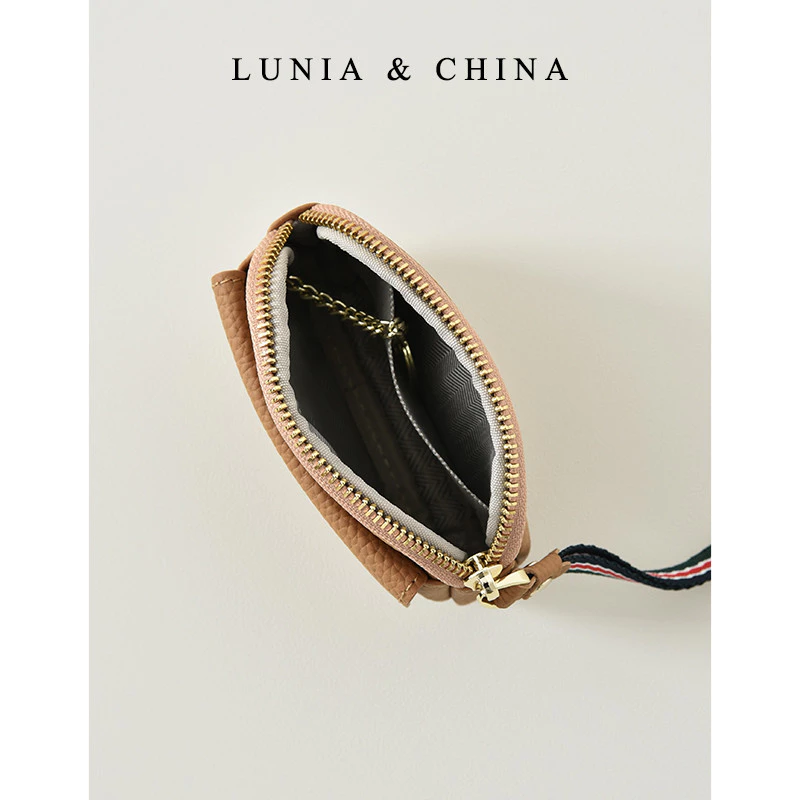 Lunia Original Clutch Bag Cowhide Handle Coin Purse Card Key Drivers License Headphone Lipstick Air Cushion Storage Bag thumbnail 5