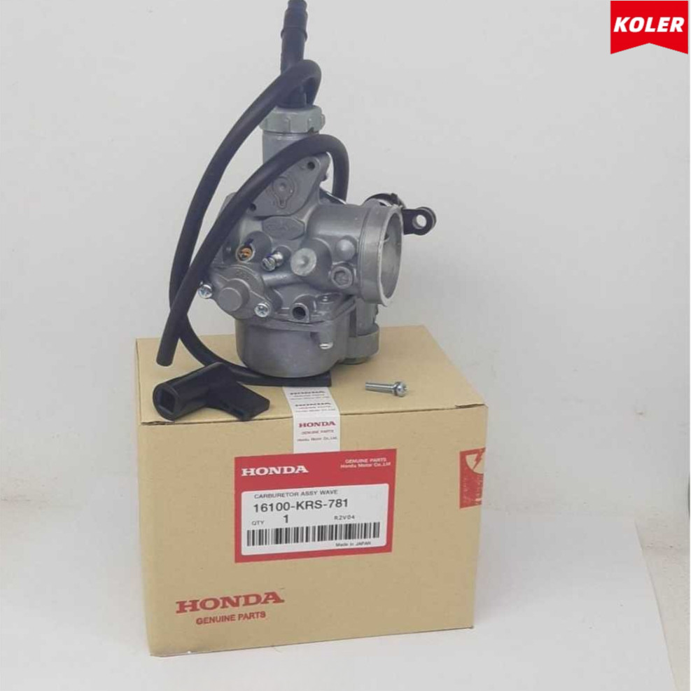 คาร์บู W125R เวฟ125R คาร์บูเวฟ125 คาร์บูเวฟแท้ศูนย์คาร์บูเรเตอร์ W125R เวฟ125R DREAM125 ดรีม125 เวฟ125 คาร์บูเวฟ125แท้ๆ