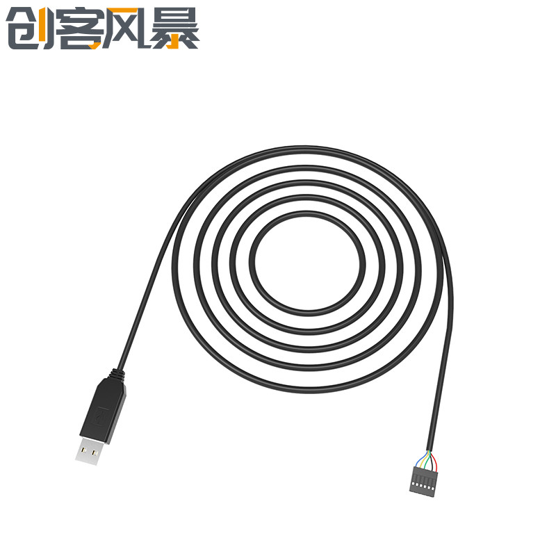 FT232BL แฟลชสาย USB ถึง TTL ดาวน์โหลดสาย FT232BL แฟลชสาย CTS RTS รองรับ Vist
