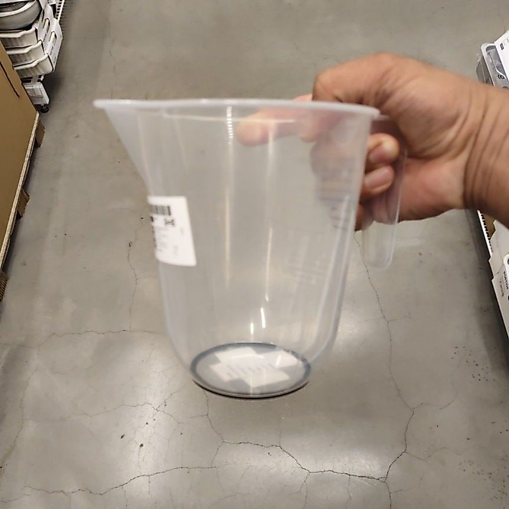 IKEA,แท้,เหยือกตวงอิเกีย อีเกีย ikea ใส/เทา,1ลิตร,BEHOVAเบเฮอวา