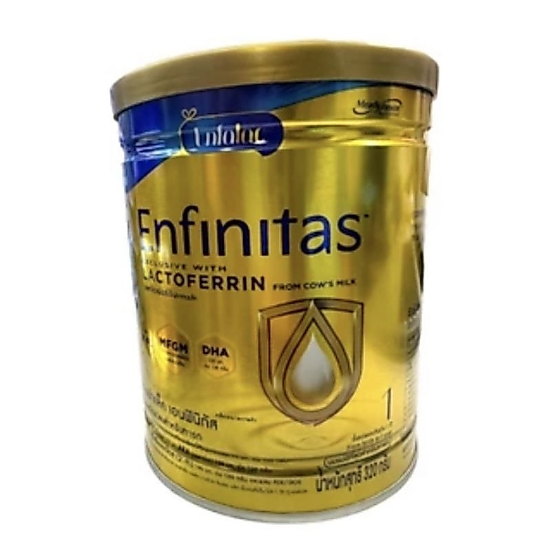 [ตัวแทนจำหน่าย] นมผง Enfinitas สูตร1 ขนาด (ยกลัง) (320x6) (1920 กรัม)