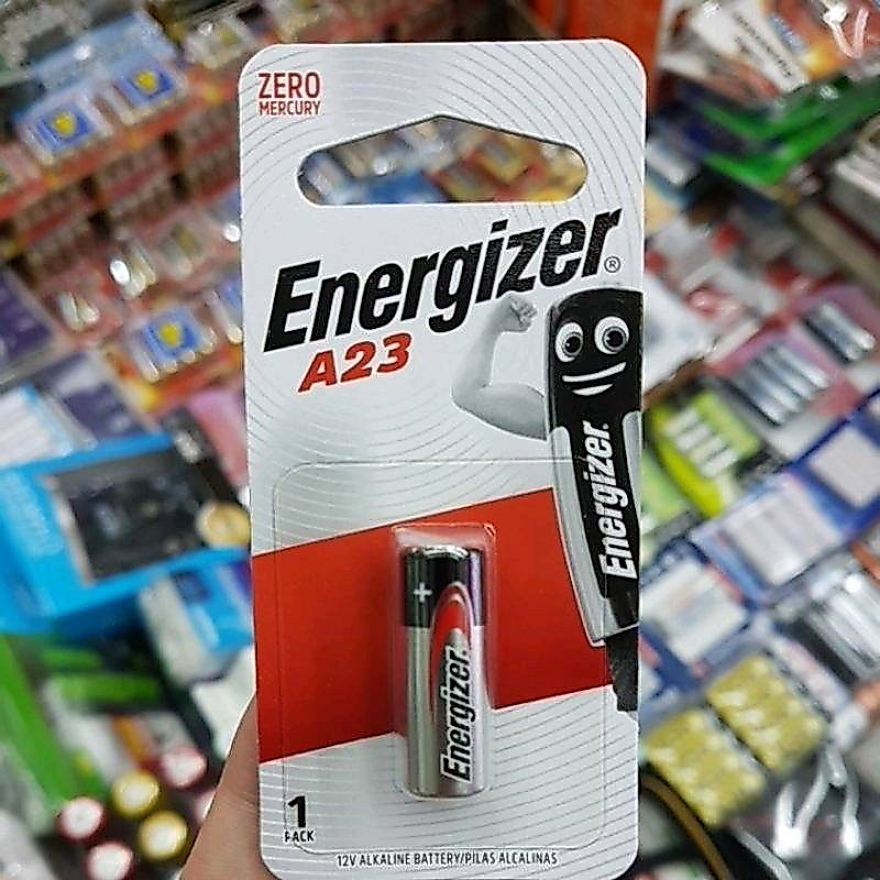 ถ่านรีโมทรถ ออดไร้สาย 23A, LRV08, L1028F, MN21 Energizer, Pana, Philips, Vinnic, Toshiba, GP 12V จำนวน 1ก้อน ของแท้