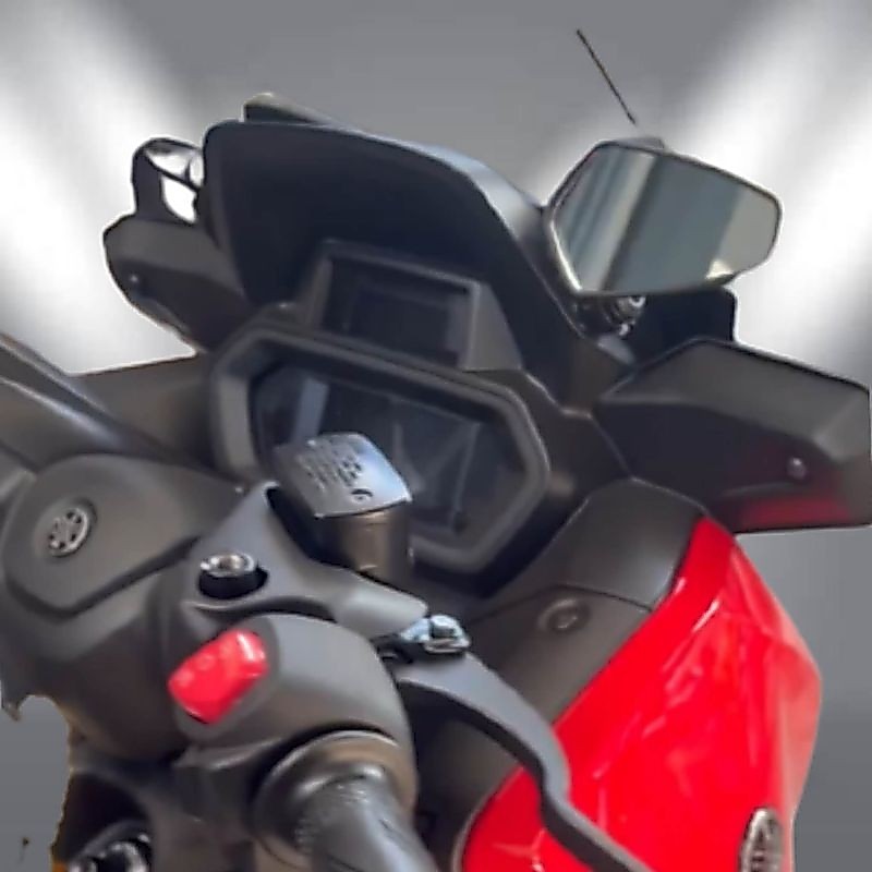 กระจกหลบจ่า yamaha xmax300 2023 เลนส์ใส สินค้าตรงรุ่น สินค้าตามรูป พร้อมส่ง (เลนส์ใส)