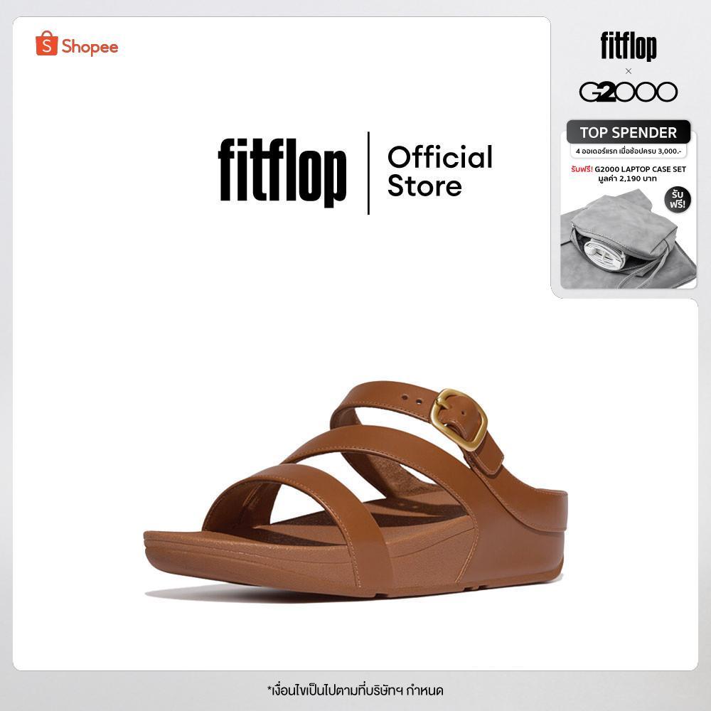FITFLOP SKINNY II LEATHER Z-STRAP S รองเท้าแตะผู้หญิง รุ่น JH6-592 สี BROWN