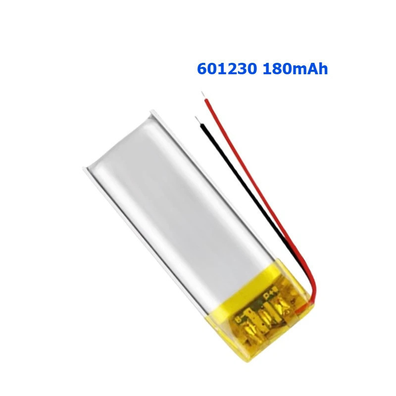 สําหรับ Tws ชุดหูฟังบลูทูธพัดลมมือถือบันทึกปากกา Walkman MP3 601230 แบตเตอรี่ลิเธียมไอออนโพลิเมอร์ 3