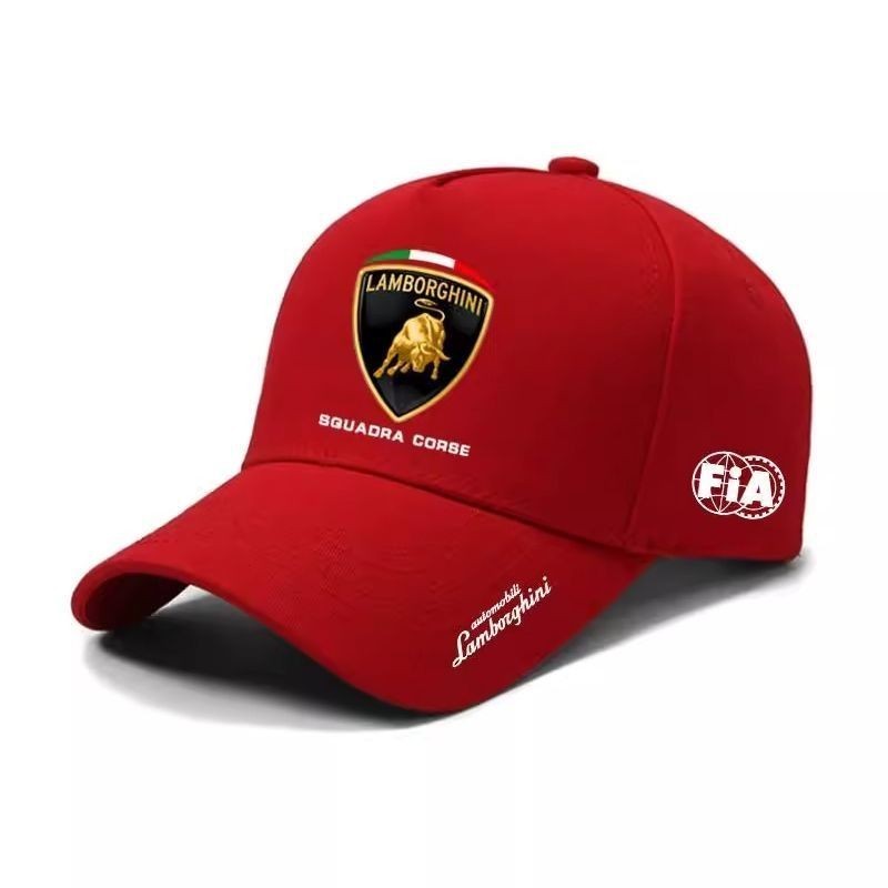 74 Lambor racing cap, Huracan, Urus, outdoor sports visor, F1 racing cap, travel mountaineering base