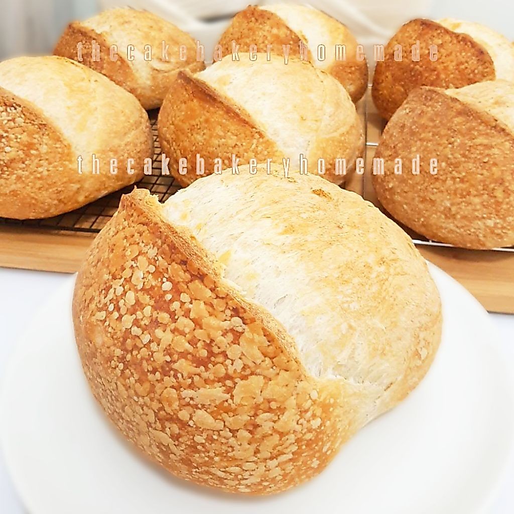 Sourdough ขนมปังซาวโดว์โฮมเมด ทำจากแป้งญี่ปุ่นไม่ขัดสี ยีสต์ธรรมชาติ100%