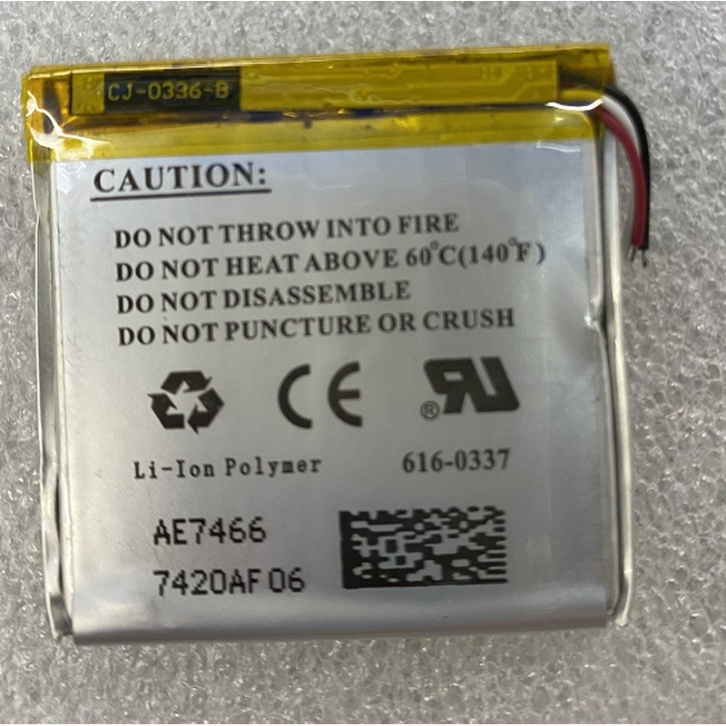 เหมาะสําหรับ iPod Nano 3rd Generation แบตเตอรี่ G3 616-0337 616-0311 A1236 แบตเตอรี่