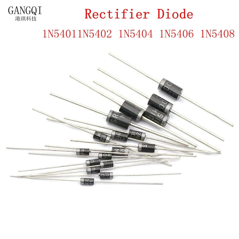 20PCS Rectifier ไดโอด 1N5401 1N5402 1N5404 1N5406 1N5408 1N5825 1N5401 1N5402 1N5404 IN CHI6 IN5408 