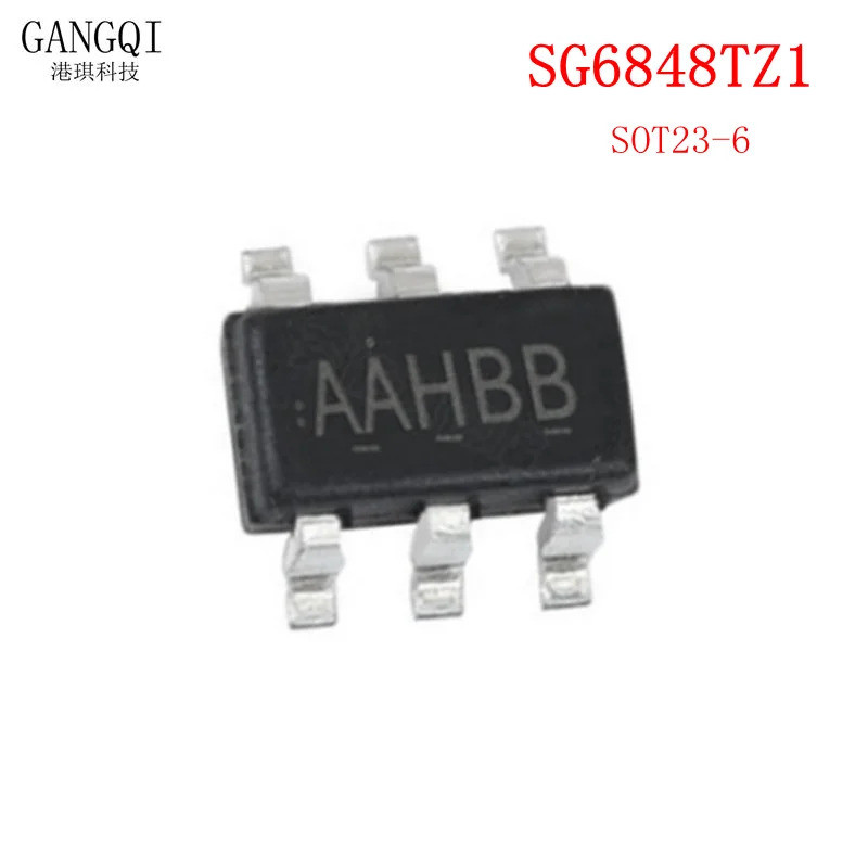 10 ชิ้นใหม่ SG6848TZ1 SG6848 SG6848T 6848TZ1 AAHBB SOT23-6 ชิปเซ็ตในสต็อก CHIP IC NIKP