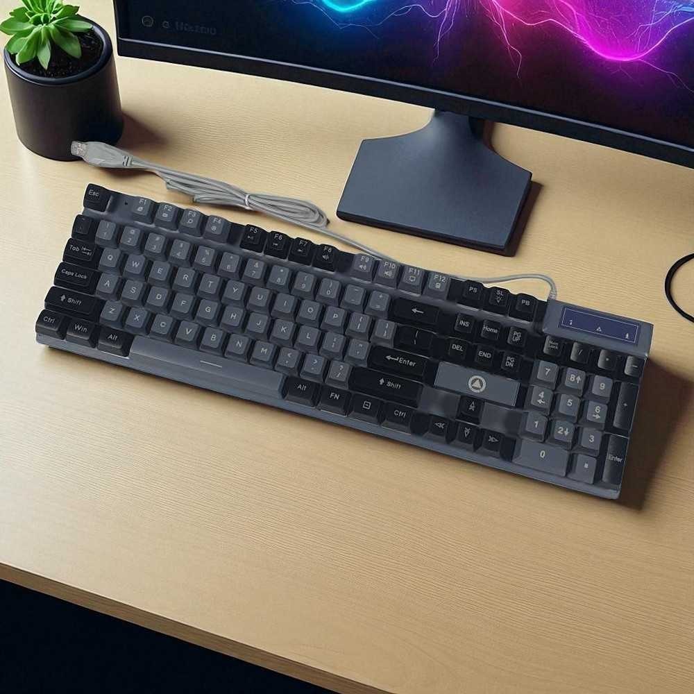 MAYASTR YINDIAO Mechanical Feel Wired USB RGB 104 Key Gaming Keyboard - K500