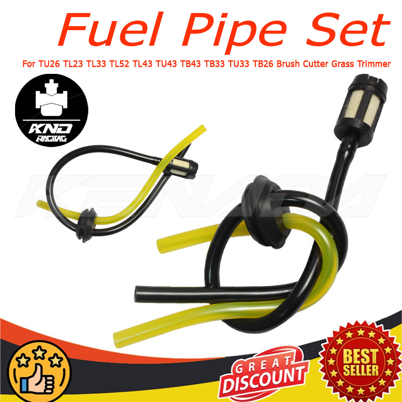 MESIN การใช้ท่อชุด Tu26 Gx35 3wz4 Tnk777 767 รุ่น 2 จังหวะและ 4 จังหวะ Gx31 Bg435 Bg431 สายเบนซิน Sp