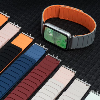 สายรัดห่วงแม่เหล็กสําหรับ Samsung Galaxy Fit 3 สายนาฬิกาซิลิโคนปรับได้สําหรับ Samsung Galaxy Fit 3 สายรัดข้อมือสร้อยข้อมืออัจฉริยะ