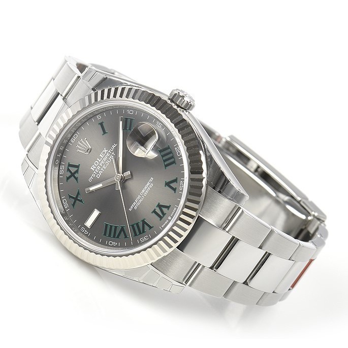 Rolex Rolex Log Series Rolex 41mm นาฬิกาผู้ชายกลไกอัตโนมัติ126334-0021