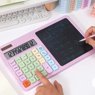 เครื่องคิดเลขน่ารัก คิดเลข พร้อมหน้าจอ LCD เขียนได้ มีปากกา ใช้ได้ทั้งเรียนและทำงาน Dreamhouse