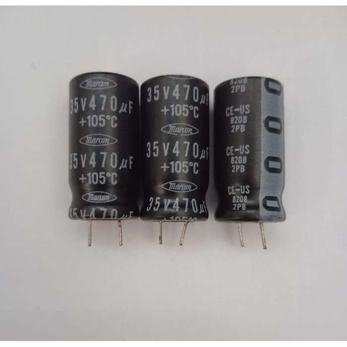 SPaRt Elco Capacitor 470uf 35v Marcon