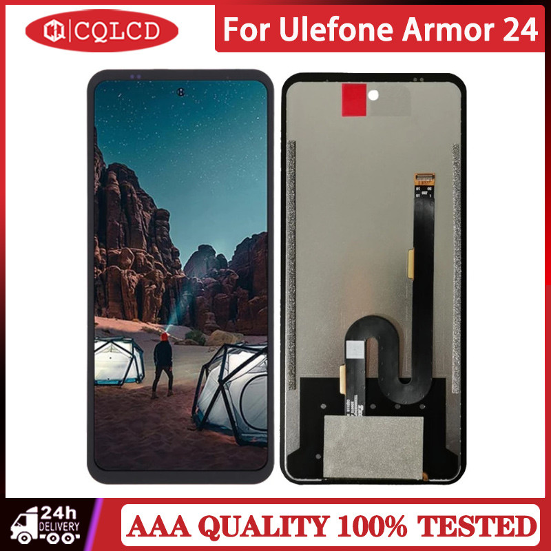 TFT สําหรับ Ulefone Armor 24 จอแสดงผล LCD Touch Screen Digitizer Assembly Repair Replacement
