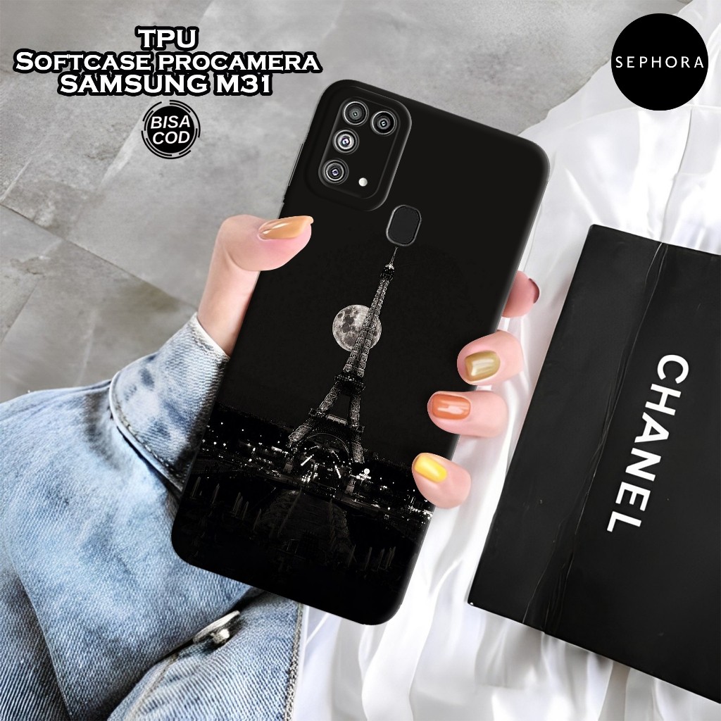 HP เคส Samsung M31 ใหม่ล่าสุด - เคสแฟชั่น Aesthetic - Samsung M31 Softcase - เคส Pro - เคส Samsung M