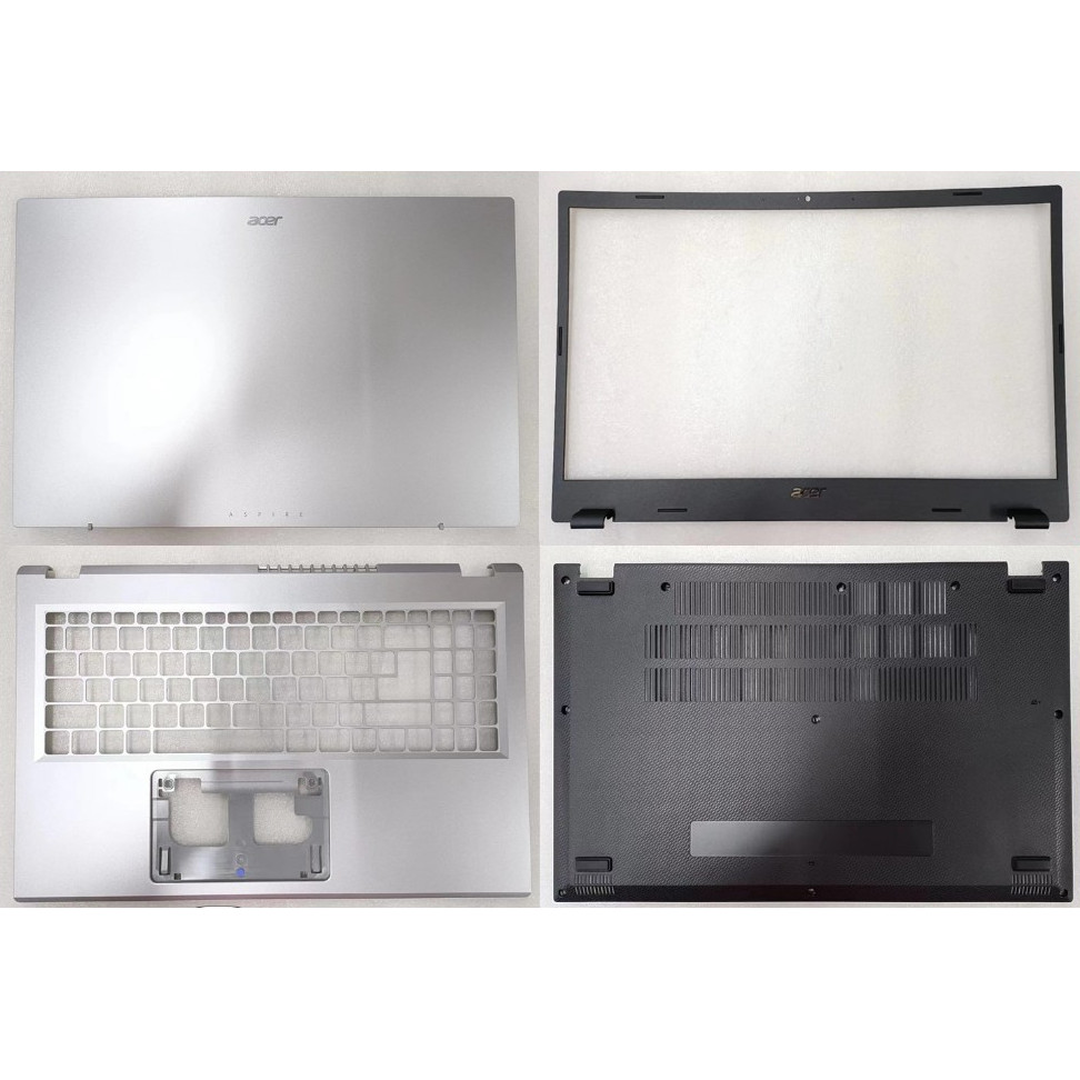 Aspire ใหม่ A315-24P-R6GK Acer Young N23C3 LCD ด้านหน้า A Bezel B Palmrest C กรณี/ ฝาครอบด้านล่าง D 