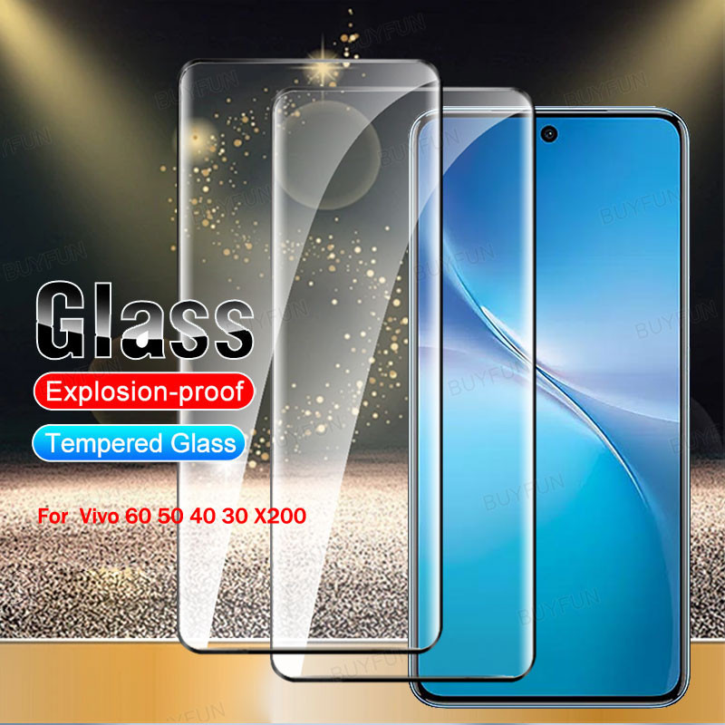 100D 2pieces Full Cover Tempered Film Protection Film For vivo V60 v50 v50e V30 V40 V 40 30 40v v27 