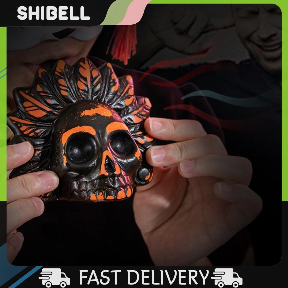 Aztec Whistle Spooky Aztec Death Whistle Scream Whistle สําหรับฮาโลวีน