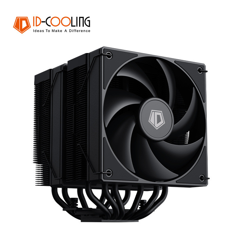 สินค้าใหม่ ID-COOLING FROZN A620 BLACK Air-Cooled หกท่อความร้อนหม้อน้ํา CPU รองรับหลายแพลตฟอร์ม 4.6