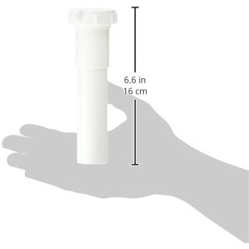 Keeney 42-6WK Extension Tube สีขาว 1-1/4-Inch by 6-Inch BU9P