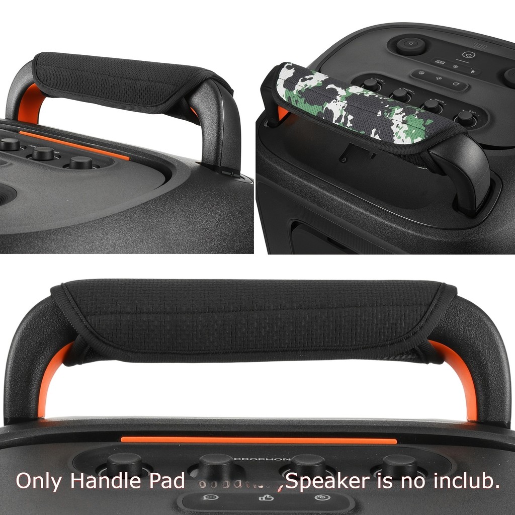 สําหรับ JBL PartyBox 520 และสําหรับ JBL Boombox 3/Boombox 2/Boombox ลําโพง Handle Cover, นุ่มกันลื่นแบบพกพากลางแจ้งปาร์ตี้ลําโพง telescopic Handle พร้อมฝาครอบป้องกันก้านดึง