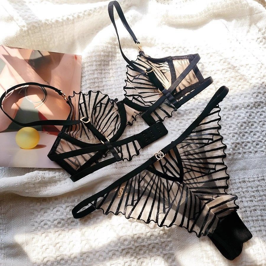 สไตล์เซ็กซี่ Hollowed Out Design Bra รูปที่ 5