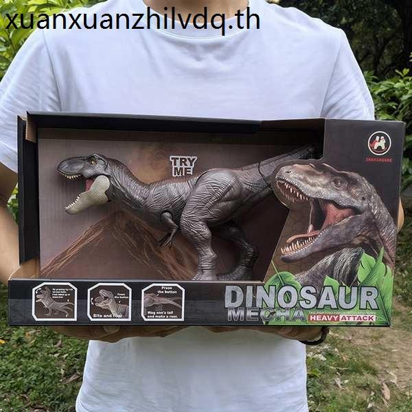 2025 Bite ของเล่นไดโนเสาร์ Jurassic Model Little Boy Tyrannosaurus Rex 7 เด็ก 4-5 ของขวัญวันเกิด 3 ปี 6