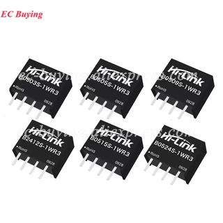 1-2Pcs Hi-Link 1W 2W 3W B0505S-1WR3 2WR B1212S B1205S B0524S 5V 12V 24V ถึง 3.3V 5V 9V 12V 15V 24V DC-DC Converter โมดูล
