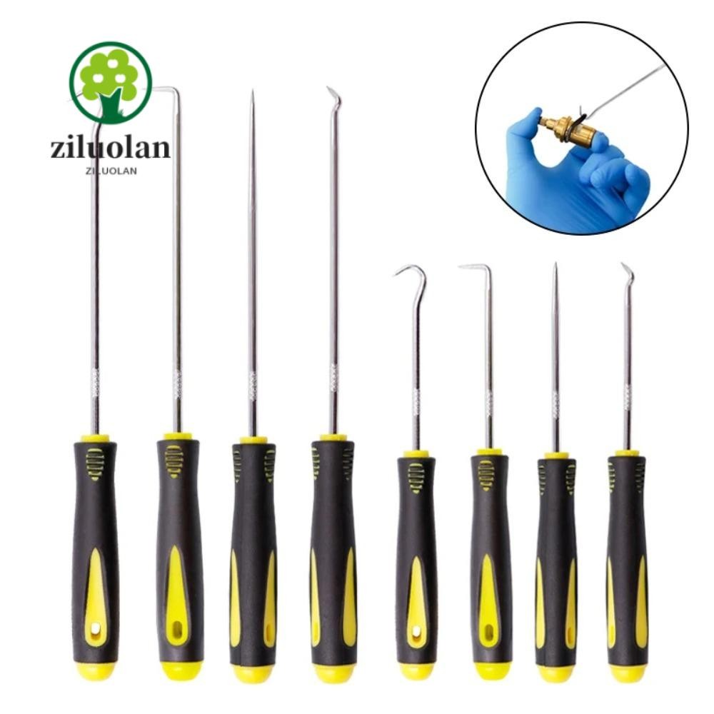 ซิลูโอแลน 4ชิ้น โอ-แหวน เลือก ดึง น้ํายาล้าง,เครื่องมือซ่อมรถยนต์สากลรถซีลน้ํามันไขควงชุด,อเนกประสงค์160/240มิลลิเมตรรถอัตโนมัติซีลปะเก็นเลือกตะขอเครื