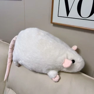 🐭ตุ๊กตาหนูดอกไม้ ขนาดใหญ่ดอกไม้สาขาหนู ตุ๊กตาน่ารักการ์ตูนนุ่ม ของขวัญวันเกิด35/90cm