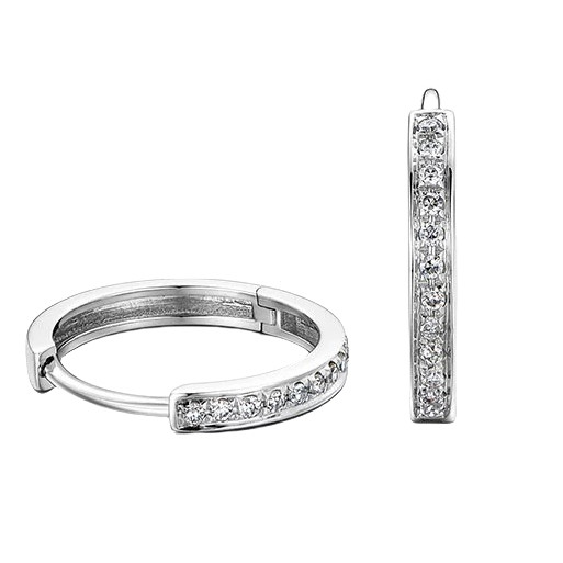 ต่างหูเงาสีเงิน S925 สไตล์ Pavé | ของขวัญพรีเมียมสำหรับคนพิเศษ