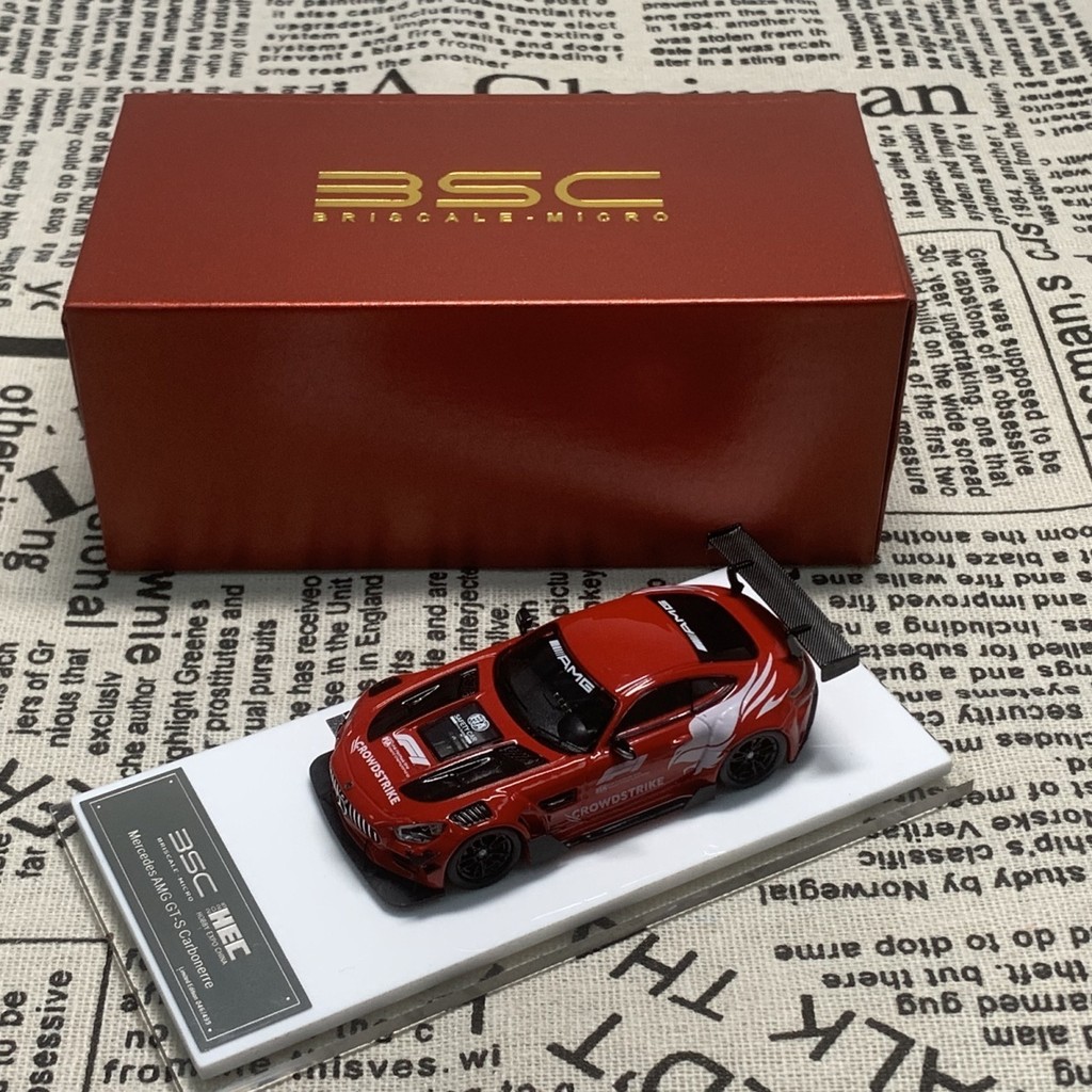 BSC 1/64 Mercedes-Benz AMG GT S Carbonerre North Exhibition Limited HEC รถรุ่น