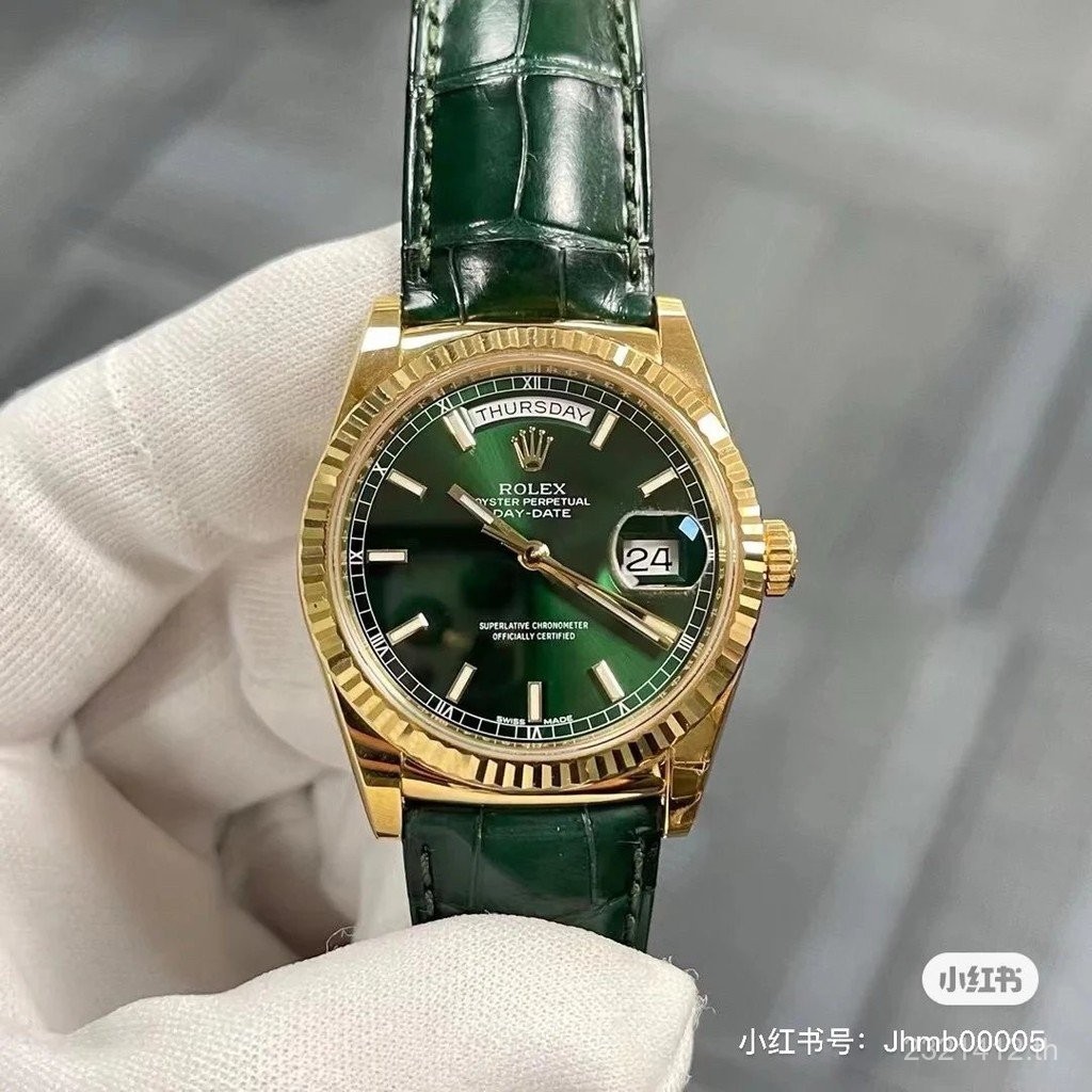 [America Crocodile Piroix DD] Diary 36mm Size Weekly Calendar Type, Green Enamel Gypsophila Classic 