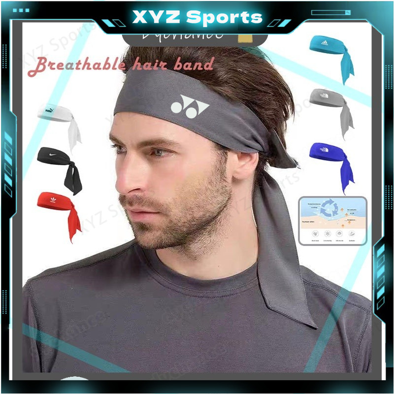Yonex แถบคาดศีรษะดูดซับเหงื่อแห้งเร็ว สำหรับกีฬา หลายสี ทุกเพศ