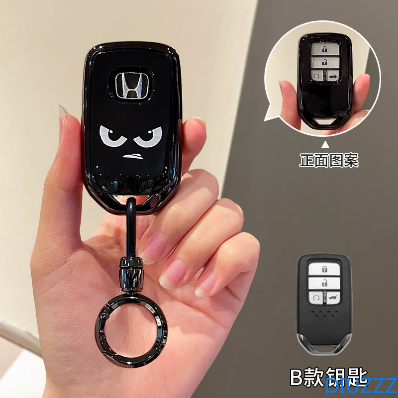 สําหรับ Honda Crv City Civic fc/fe RS Brv Accord Hrv Jazz TPU กุญแจรถ Fob ฝาครอบสําหรับ Honda BRV CRV HRV Vezel City Civic Jazz Brio Odyssey Accord Shuttle