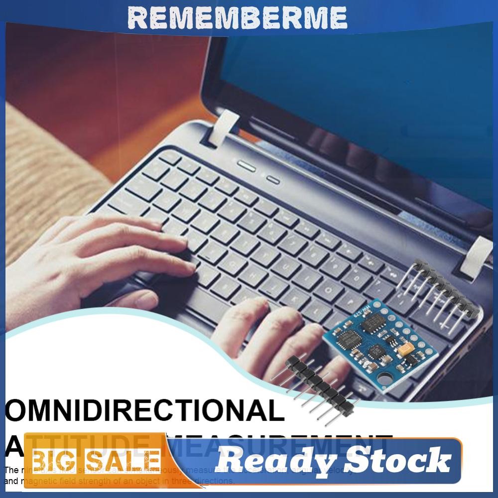 Nine-Axis IMU Sensor HMC5883L ITG3205 ADXL345 IIC เกียร์ 9DOF IMU Sensor โมดูล Accelerometer Gyro Ma