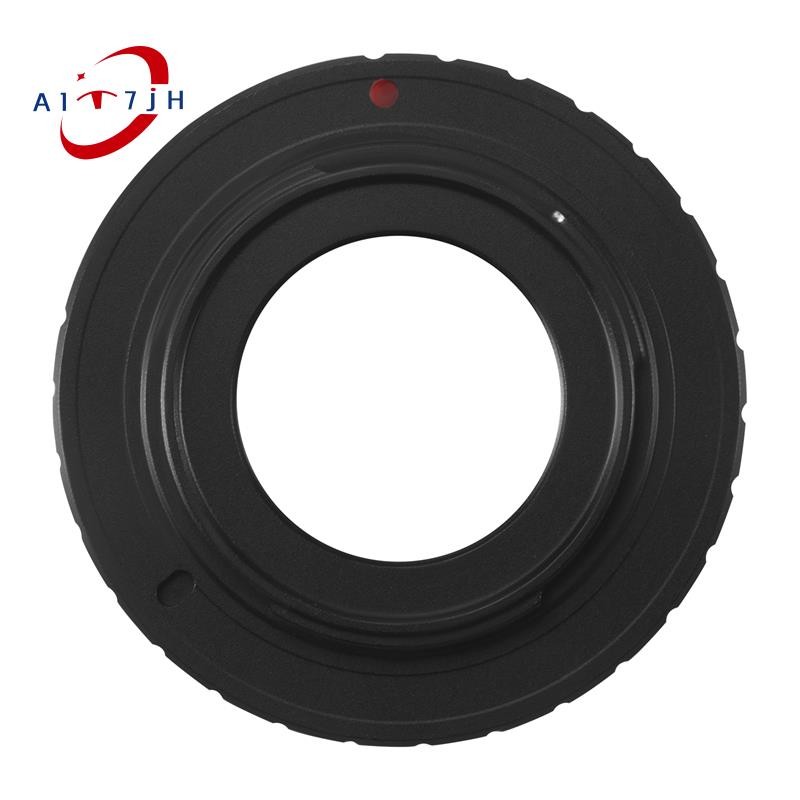 [ใหม่ A7]สีดํา 16 มม.C-Mount Cineเลนส์ภาพยนตร์สําหรับ 1 Mount J1 V1 J2 V2 J3 V3 J4 เลนส์กล้องอะแดปเต