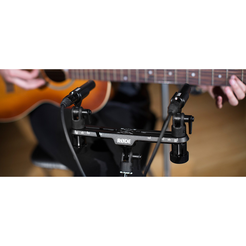 ออสเตรเลีย RODE RODE สเตอริโอบาร์ไมโครโฟนขาตั้งสเตอริโอ M5 เครื่องดนตรีไมโครโฟนคู่ XY Stand NT5