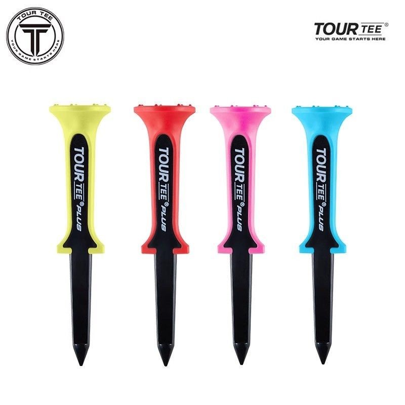 [แนะนํา] Tour tee นําเข้า Golf Serve tee Ball T Long Short Ball TEE อุปกรณ์กอล์ฟพลาสติก tee