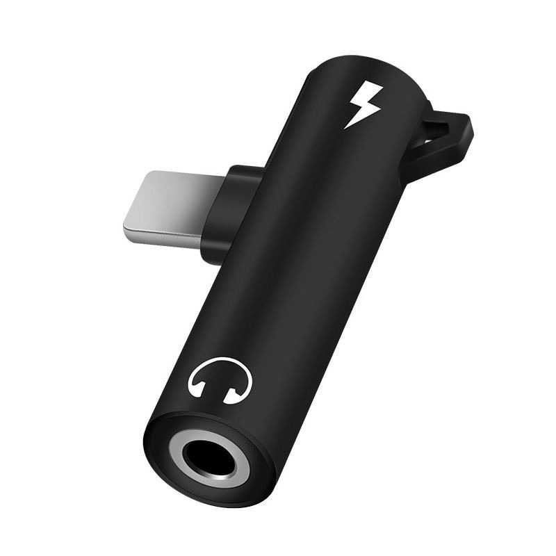 MRNSTRE PAUIAO OTG 2in1 Lightning AUX แจ็ค 3.5 มม. ตัวเมียเป็น Lightning ตัวผู้ - P21