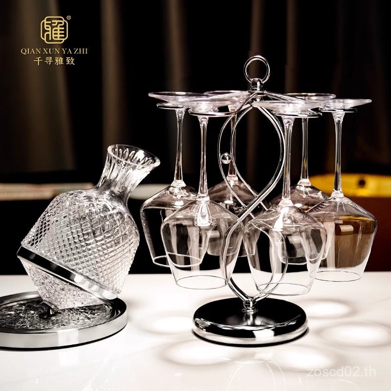 Sg ผู้ขายหัตถกรรมคริสตัล Burgundy ถ้วยหรูหราครอบครัวอาหารค่ํา Goblet ถ้วยชุดยุโรปสไตล์ 888 9F8O