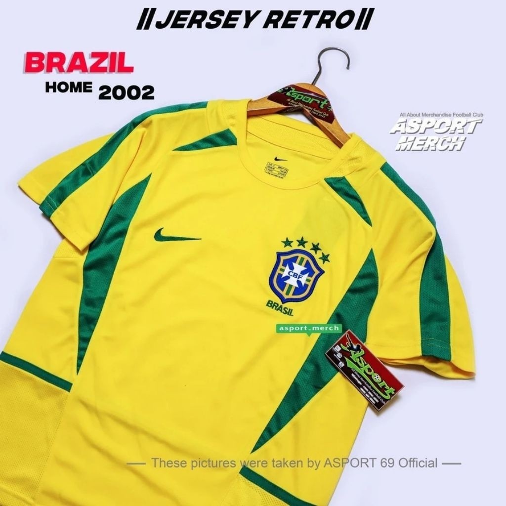 ASPORT RETRO BRAZIL HOME 2002